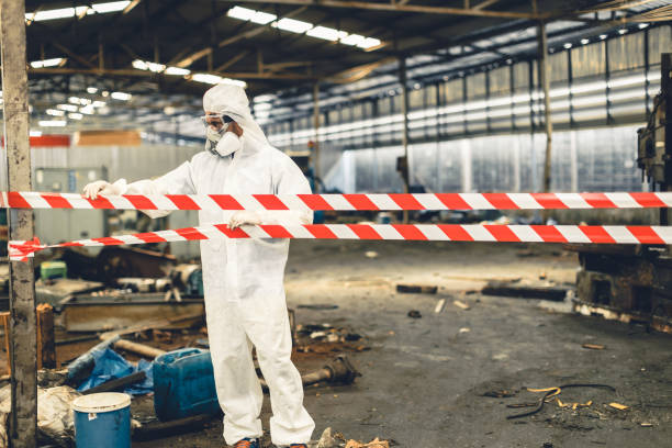 Professional Biohazard technician working in Santa Clara, CA